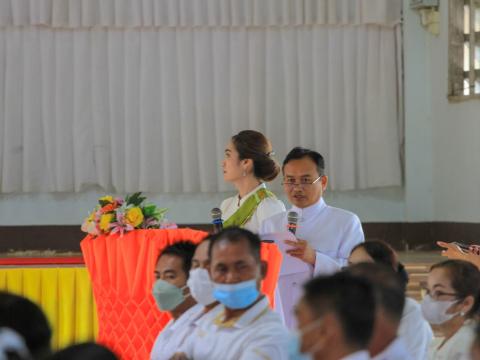 พิธีเจริญพระพุทธมนต์เจริญภาวนา