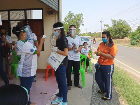 รวมรูปภาพ : ตำบลหนองชัยศรี ร่วมป้องกันการแพร่ระบาดของเชื้อไวรัสโ